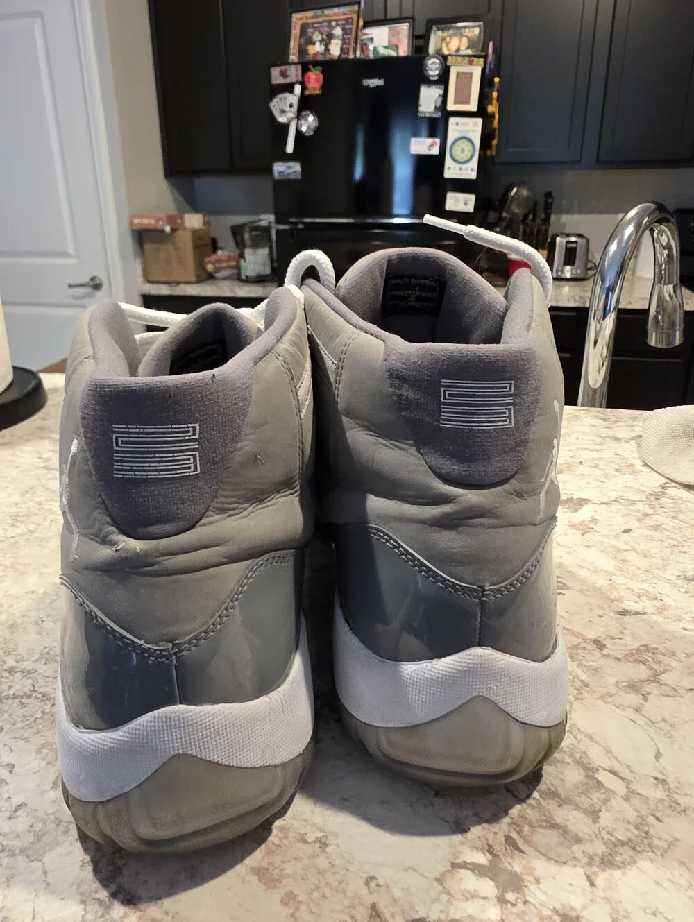 Air Jordan 11 Cool Grey 2010 Release Mens Size 16
